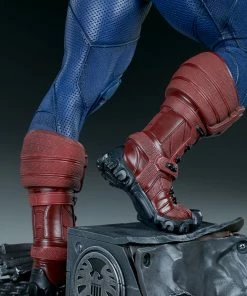 Captain America Premium Format™ Figure By Sideshow Collectibles Limited Edition