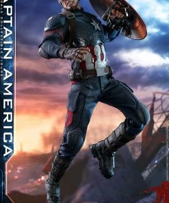 Captain America Sixth Scale Figure By Hot Toys Avengers: Endgame - Movie Masterpiece Series
