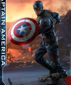 Captain America Sixth Scale Figure By Hot Toys Avengers: Endgame - Movie Masterpiece Series