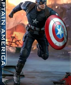 Captain America Sixth Scale Figure By Hot Toys Avengers: Endgame - Movie Masterpiece Series