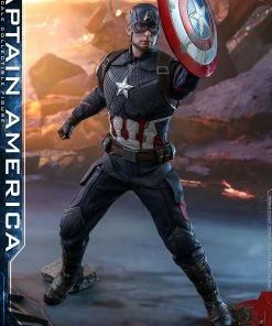 Captain America Sixth Scale Figure By Hot Toys Avengers: Endgame - Movie Masterpiece Series