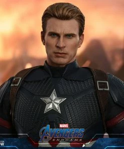 Captain America Sixth Scale Figure By Hot Toys Avengers: Endgame - Movie Masterpiece Series