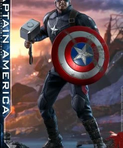 Captain America Sixth Scale Figure By Hot Toys Avengers: Endgame - Movie Masterpiece Series