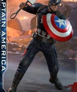 Captain America Sixth Scale Figure By Hot Toys Avengers: Endgame - Movie Masterpiece Series