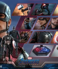Captain America Sixth Scale Figure By Hot Toys Avengers: Endgame - Movie Masterpiece Series