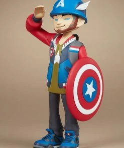 Captain America Designer Collectible Toy By Unruly Industries™ By KaNO