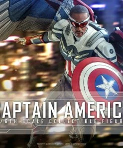 Captain America Sixth Scale Figure By Hot Toys Television Masterpiece Series - The Falcon And The Winter Soldier