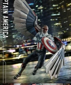 Captain America Sixth Scale Figure By Hot Toys Television Masterpiece Series - The Falcon And The Winter Soldier
