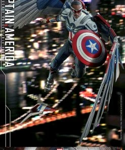 Captain America Sixth Scale Figure By Hot Toys Television Masterpiece Series - The Falcon And The Winter Soldier