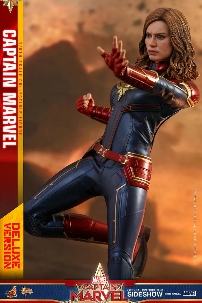 Budget π₯° Avengers Earth's Heroes Captain Marvel Deluxe Version Sixth Scale Figure By Hot Toys Captain Marvel - Movie Masterpiece Series β¨ 7 Avengers Earth's Heroes Captain Marvel Deluxe Version Sixth Scale Figure By Hot Toys Captain Marvel - Movie Masterpiece Series
