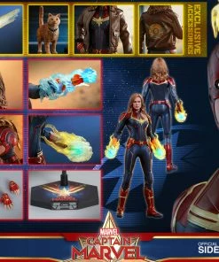 Budget π₯° Avengers Earth's Heroes Captain Marvel Deluxe Version Sixth Scale Figure By Hot Toys Captain Marvel - Movie Masterpiece Series β¨ 47 Avengers Earth's Heroes Captain Marvel Deluxe Version Sixth Scale Figure By Hot Toys Captain Marvel - Movie Masterpiece Series
