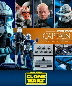 Hot Toys Captain Rex Sixth Scale Figure Sixth Scale Collectible Figures