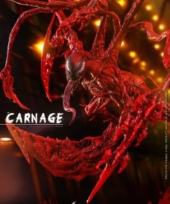 Carnage (Deluxe Version) Sixth Scale Figure By Hot Toys Movie Masterpiece Series - Venom: Let There Be Carnage