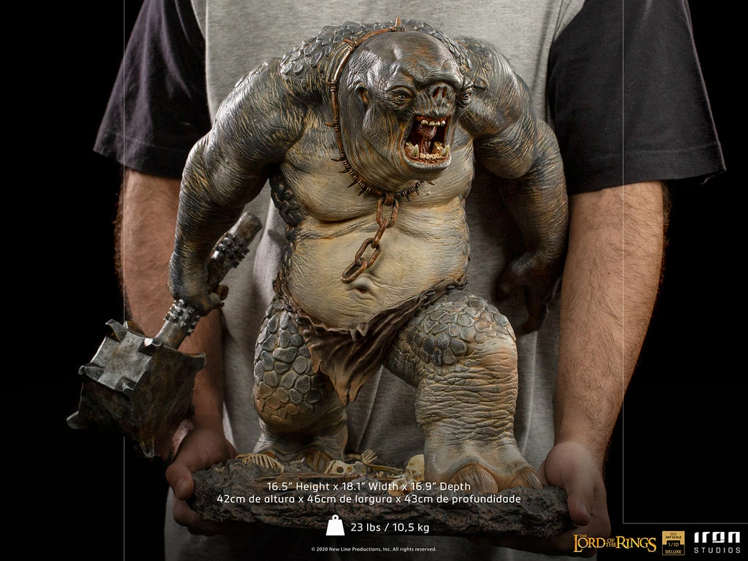 Flash Sale ๐ Cave Troll Deluxe 1:10 Scale Statue By Iron Studios The Lord Of The Rings - BDS Art Scale 1:10 ๐งจ 16 Cave Troll Deluxe 1:10 Scale Statue By Iron Studios The Lord Of The Rings - BDS Art Scale 1:10