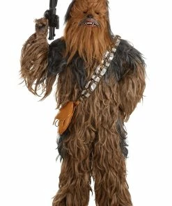 Halloweencostumes.com Authentic Replica Chewbacca Men's Costume Cosplay, Halloween Costumes