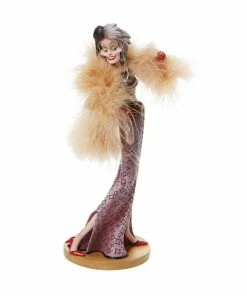 SIDESHOW COLLECTIBLES Cruella Couture De Force Polyresin Figure By Enesco, LLC Disney Showcase