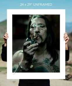 Danny Trejo Art Print By Sideshow Collectibles By Renowned Photographer Patrick Hoelck.