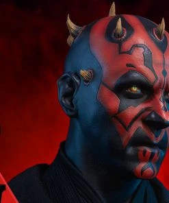 LIFE SIZED STATUES PROPS Darth Maul Life-Size Bust By Sideshow Collectibles