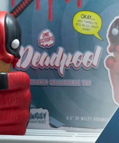 Deadpool: One Scoops Designer Collectible Toy By Unruly Industries™ By Erik Scoggan