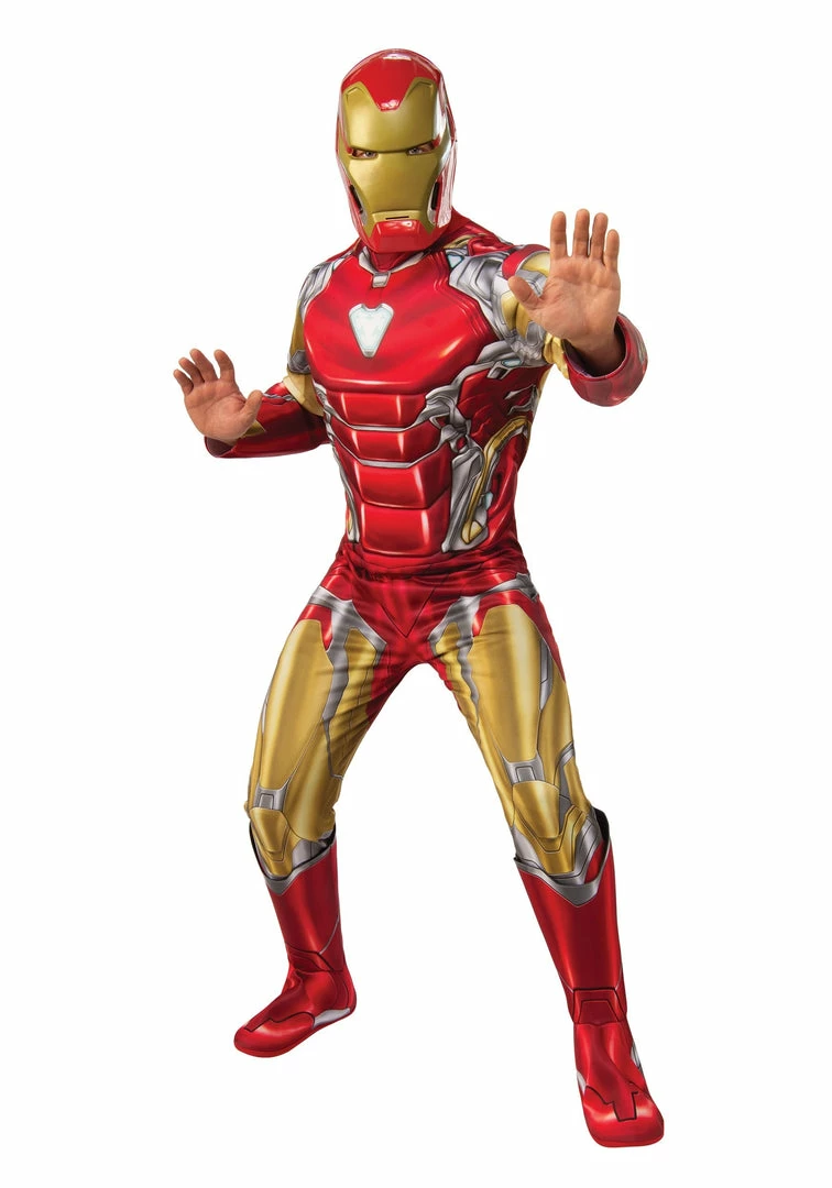 Cheap 🔥 Hot Pop Cultures Store Avengers Endgame Deluxe Iron Man Men's Costume ✨ 1 Hot Pop Cultures Store Avengers Endgame Deluxe Iron Man Men's Costume