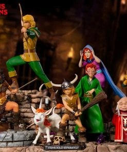 SIDESHOW COLLECTIBLES Dungeons & Dragons Diana The Acrobat Statue By Iron Studios Includes Diorama Base