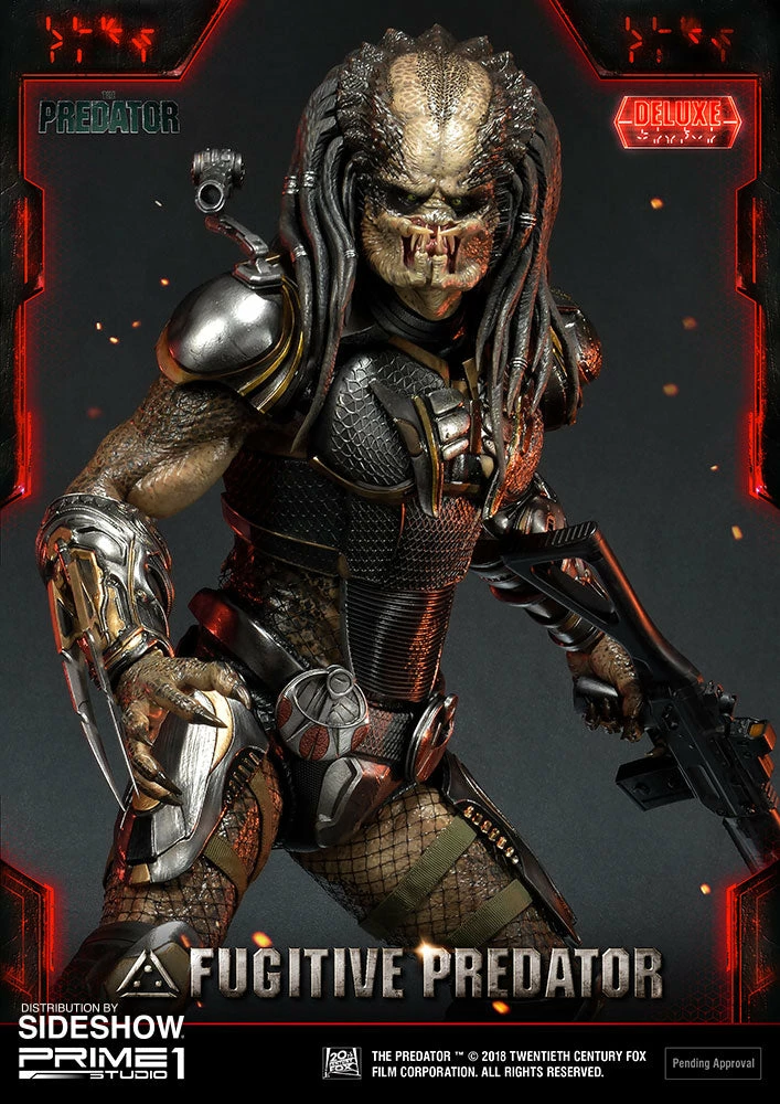 Cheapest ๐ Premium Collection Fugitive Predator Deluxe Version Statue By Prime 1 Studio 1:4 Scale - The Predator ๐ 3 Premium Collection Fugitive Predator Deluxe Version Statue By Prime 1 Studio 1:4 Scale - The Predator