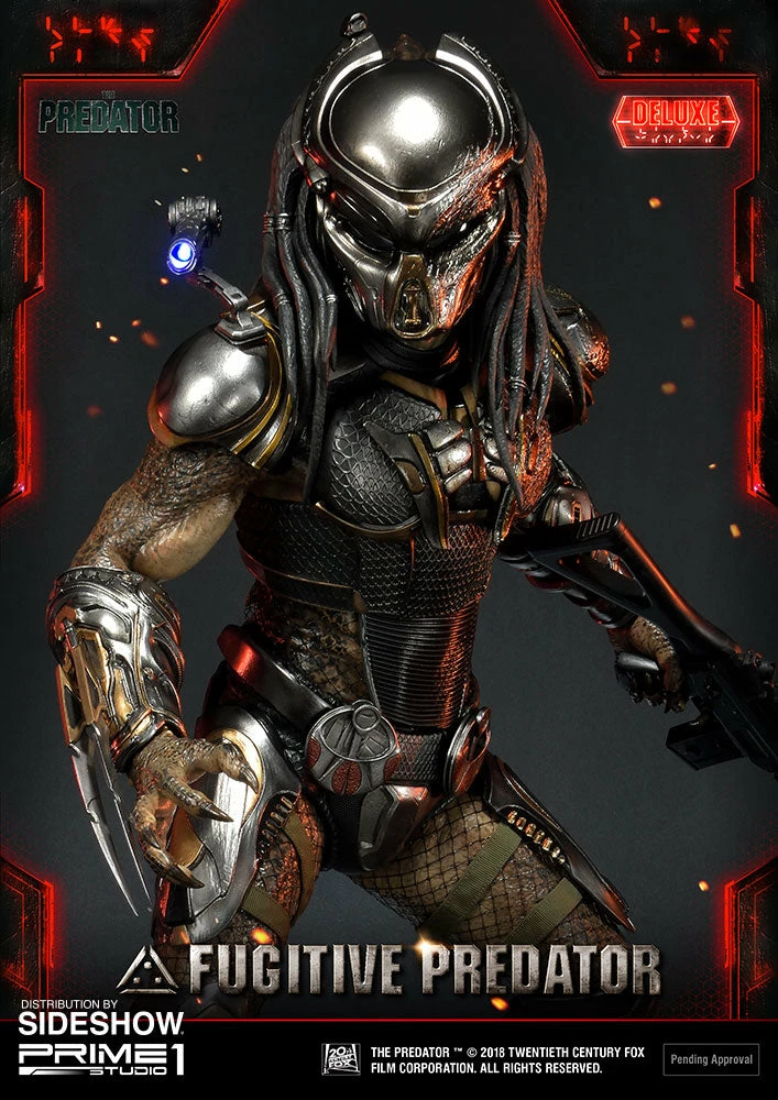 Cheapest ๐ Premium Collection Fugitive Predator Deluxe Version Statue By Prime 1 Studio 1:4 Scale - The Predator ๐ 20 Premium Collection Fugitive Predator Deluxe Version Statue By Prime 1 Studio 1:4 Scale - The Predator