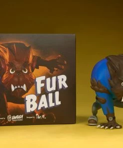UNRULY INDUSTRY Fur Ball Designer Collectible Toy By Unruly Industries™ By Ian MacDonald