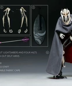 Hot Pop Cultures Store General Grievous Sixth Scale Figure