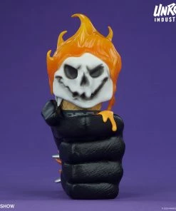 Ghost Rider: One Scoops Designer Collectible Toy By Unruly Industries™ By Erik Scoggan