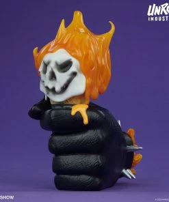 Ghost Rider: One Scoops Designer Collectible Toy By Unruly Industries™ By Erik Scoggan