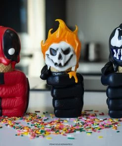 Ghost Rider: One Scoops Designer Collectible Toy By Unruly Industries™ By Erik Scoggan