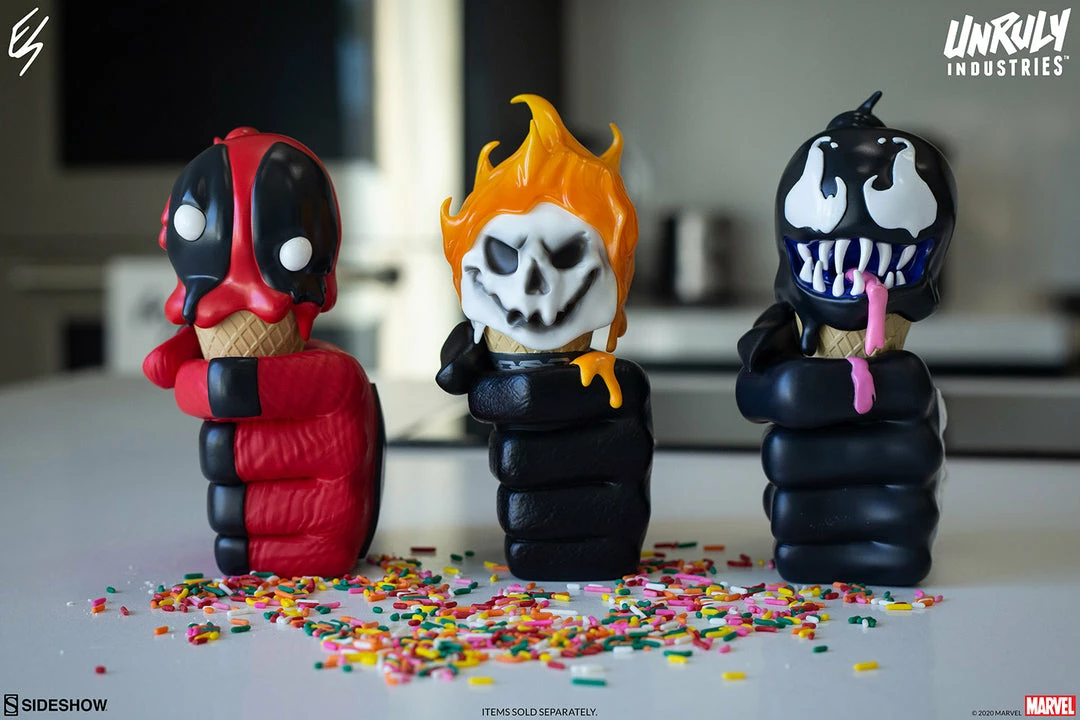 Ghost Rider: One Scoops Designer Collectible Toy By Unruly Industries™ By Erik Scoggan