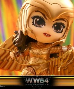 Golden Armor Wonder Woman (Flying Version) Collectible Figure By Hot Toys Wonder Woman 1984 - Cosbaby(S) Series