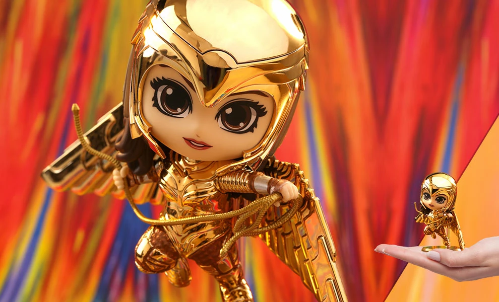 Hot Sale ๐ Golden Armor Wonder ๐ฉ Woman (Metallic Gold Version) Collectible Figure By Hot Toys Wonder ๐ฉ Woman 1984 - Cosbaby(S) Series ๐ 1 Golden Armor Wonder Woman (Metallic Gold Version) Collectible Figure By Hot Toys Wonder Woman 1984 - Cosbaby(S) Series