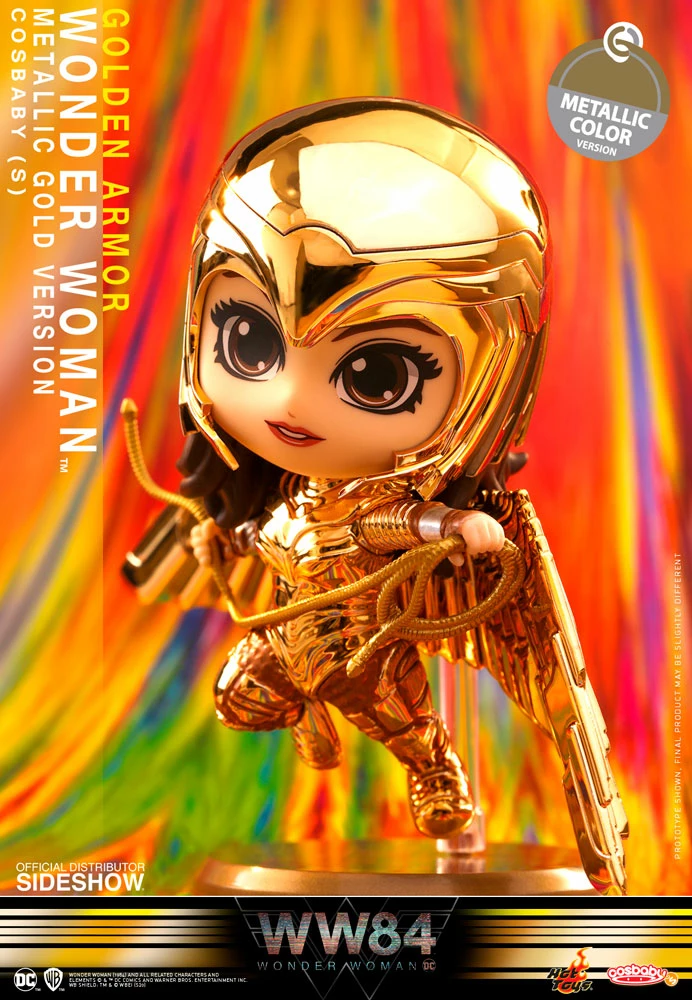 Hot Sale ๐ Golden Armor Wonder ๐ฉ Woman (Metallic Gold Version) Collectible Figure By Hot Toys Wonder ๐ฉ Woman 1984 - Cosbaby(S) Series ๐ 2 Golden Armor Wonder Woman (Metallic Gold Version) Collectible Figure By Hot Toys Wonder Woman 1984 - Cosbaby(S) Series