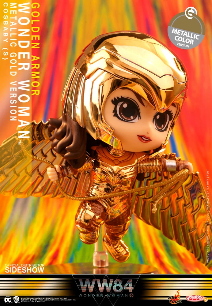 Hot Sale ๐ Golden Armor Wonder ๐ฉ Woman (Metallic Gold Version) Collectible Figure By Hot Toys Wonder ๐ฉ Woman 1984 - Cosbaby(S) Series ๐ 3 Golden Armor Wonder Woman (Metallic Gold Version) Collectible Figure By Hot Toys Wonder Woman 1984 - Cosbaby(S) Series