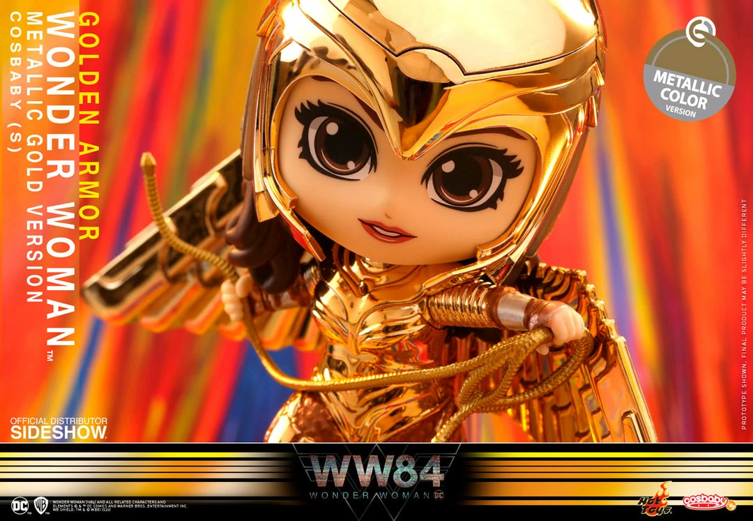 Hot Sale ๐ Golden Armor Wonder ๐ฉ Woman (Metallic Gold Version) Collectible Figure By Hot Toys Wonder ๐ฉ Woman 1984 - Cosbaby(S) Series ๐ 4 Golden Armor Wonder Woman (Metallic Gold Version) Collectible Figure By Hot Toys Wonder Woman 1984 - Cosbaby(S) Series