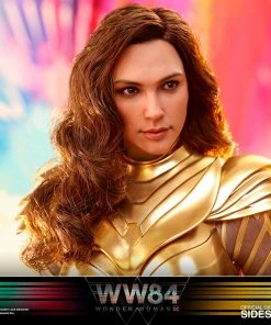 Golden Armor Wonder Woman Sixth Scale Figure By Hot Toys Movie Masterpiece Series - Wonder Woman 1984