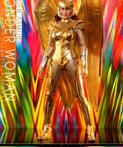 Golden Armor Wonder Woman Sixth Scale Figure By Hot Toys Movie Masterpiece Series - Wonder Woman 1984