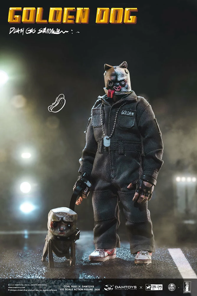 Best Pirce ๐ Golden ๐ Dog Action Figure By Damtoys 1:12 Scale - Damtoys X Coal ๐ Dog SIDESHOW COLLECTIBLES ๐ฏ 3 Golden Dog Action Figure By Damtoys 1:12 Scale - Damtoys X Coal Dog SIDESHOW COLLECTIBLES
