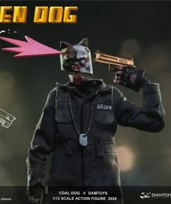 Golden Dog Action Figure By Damtoys 1:12 Scale - Damtoys X Coal Dog SIDESHOW COLLECTIBLES