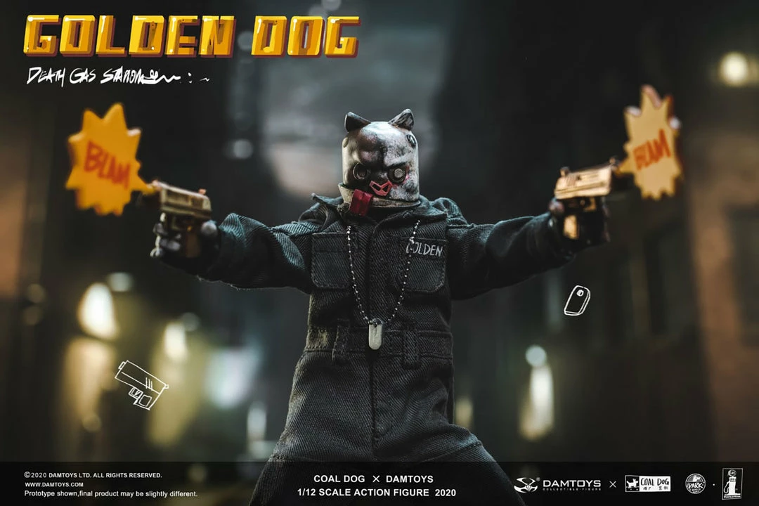 Best Pirce ๐ Golden ๐ Dog Action Figure By Damtoys 1:12 Scale - Damtoys X Coal ๐ Dog SIDESHOW COLLECTIBLES ๐ฏ 5 Golden Dog Action Figure By Damtoys 1:12 Scale - Damtoys X Coal Dog SIDESHOW COLLECTIBLES
