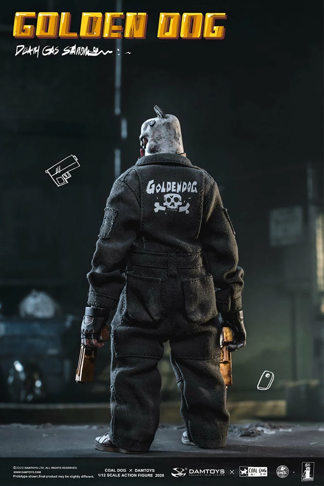 Best Pirce ๐ Golden ๐ Dog Action Figure By Damtoys 1:12 Scale - Damtoys X Coal ๐ Dog SIDESHOW COLLECTIBLES ๐ฏ 6 Golden Dog Action Figure By Damtoys 1:12 Scale - Damtoys X Coal Dog SIDESHOW COLLECTIBLES