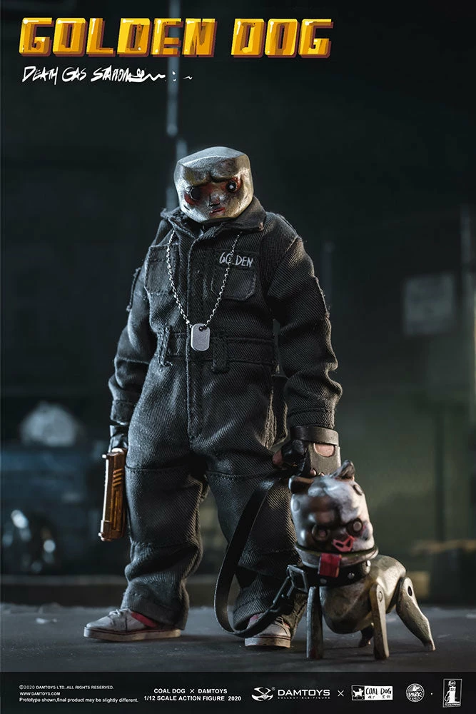 Best Pirce ๐ Golden ๐ Dog Action Figure By Damtoys 1:12 Scale - Damtoys X Coal ๐ Dog SIDESHOW COLLECTIBLES ๐ฏ 7 Golden Dog Action Figure By Damtoys 1:12 Scale - Damtoys X Coal Dog SIDESHOW COLLECTIBLES