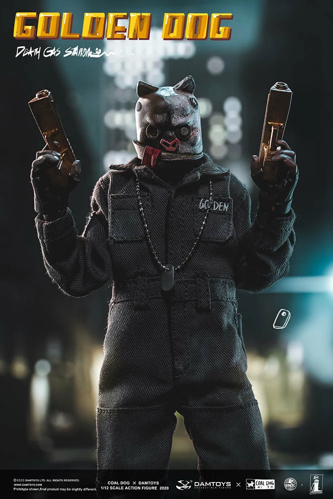Best Pirce ๐ Golden ๐ Dog Action Figure By Damtoys 1:12 Scale - Damtoys X Coal ๐ Dog SIDESHOW COLLECTIBLES ๐ฏ 9 Golden Dog Action Figure By Damtoys 1:12 Scale - Damtoys X Coal Dog SIDESHOW COLLECTIBLES