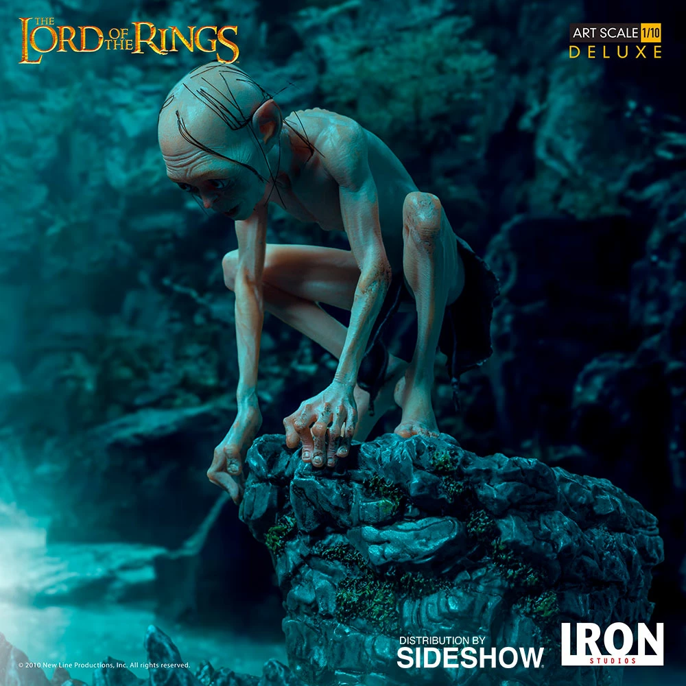 Discount 🔥 SIDESHOW COLLECTIBLES Gollum Deluxe 1:10 Scale Statue By Iron Studios The Lord Of The Rings - Art Scale 1:10 Sideshow 👏 3 SIDESHOW COLLECTIBLES Gollum Deluxe 1:10 Scale Statue By Iron Studios The Lord Of The Rings - Art Scale 1:10 Sideshow