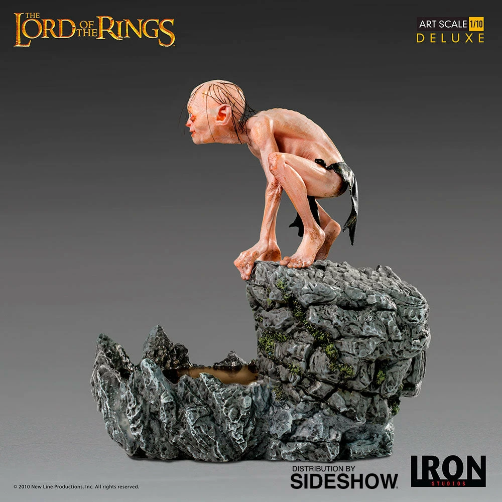 Discount 🔥 SIDESHOW COLLECTIBLES Gollum Deluxe 1:10 Scale Statue By Iron Studios The Lord Of The Rings - Art Scale 1:10 Sideshow 👏 12 SIDESHOW COLLECTIBLES Gollum Deluxe 1:10 Scale Statue By Iron Studios The Lord Of The Rings - Art Scale 1:10 Sideshow