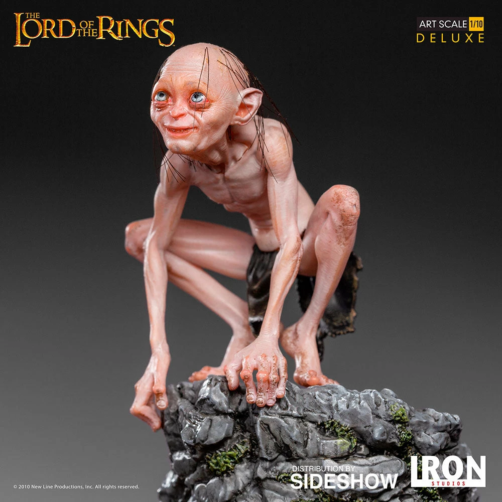 Discount 🔥 SIDESHOW COLLECTIBLES Gollum Deluxe 1:10 Scale Statue By Iron Studios The Lord Of The Rings - Art Scale 1:10 Sideshow 👏 7 SIDESHOW COLLECTIBLES Gollum Deluxe 1:10 Scale Statue By Iron Studios The Lord Of The Rings - Art Scale 1:10 Sideshow