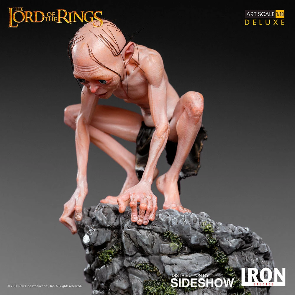 Discount 🔥 SIDESHOW COLLECTIBLES Gollum Deluxe 1:10 Scale Statue By Iron Studios The Lord Of The Rings - Art Scale 1:10 Sideshow 👏 5 SIDESHOW COLLECTIBLES Gollum Deluxe 1:10 Scale Statue By Iron Studios The Lord Of The Rings - Art Scale 1:10 Sideshow